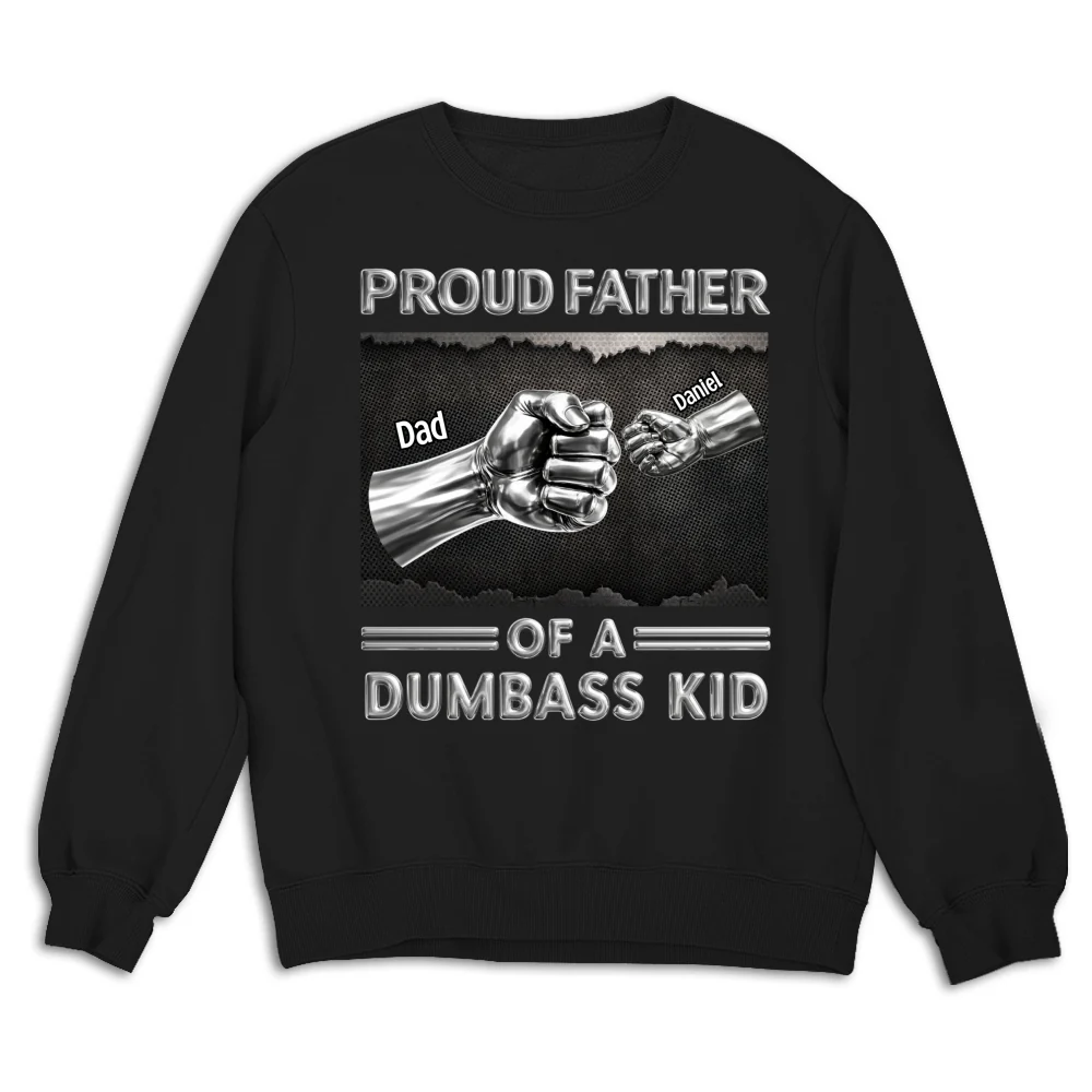 Proud Daddy - Personalized Custom Shirt - Image 13