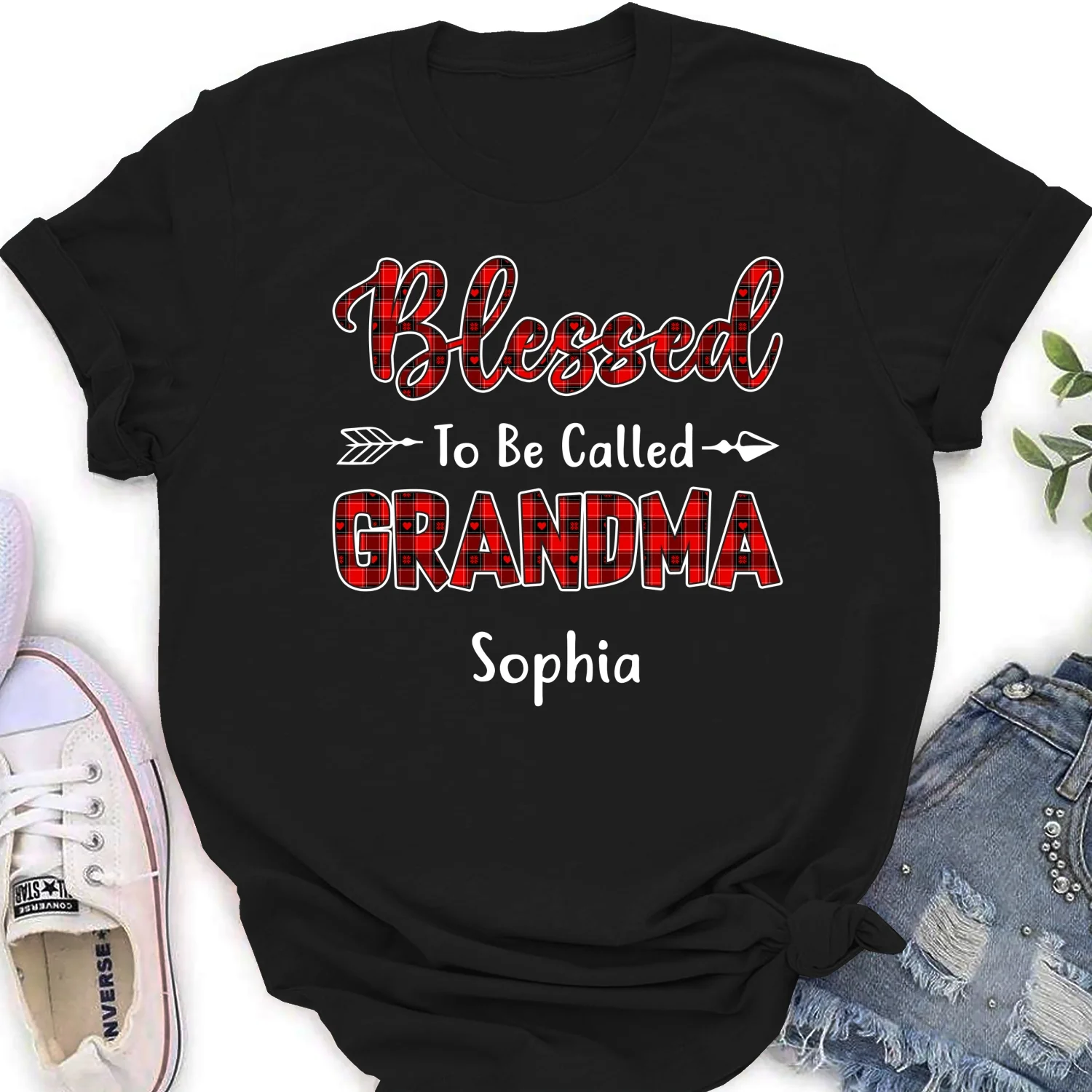 Proud Grandma - Personalized Custom Shirt - Image 16