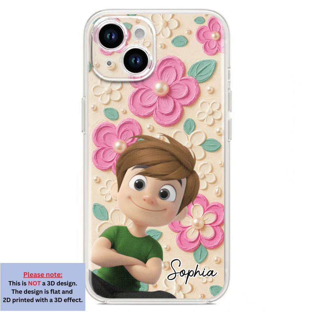 Proud Of Being Grandma Ver 2 - Personalized Custom 3D Effect Phone Case - Image 17