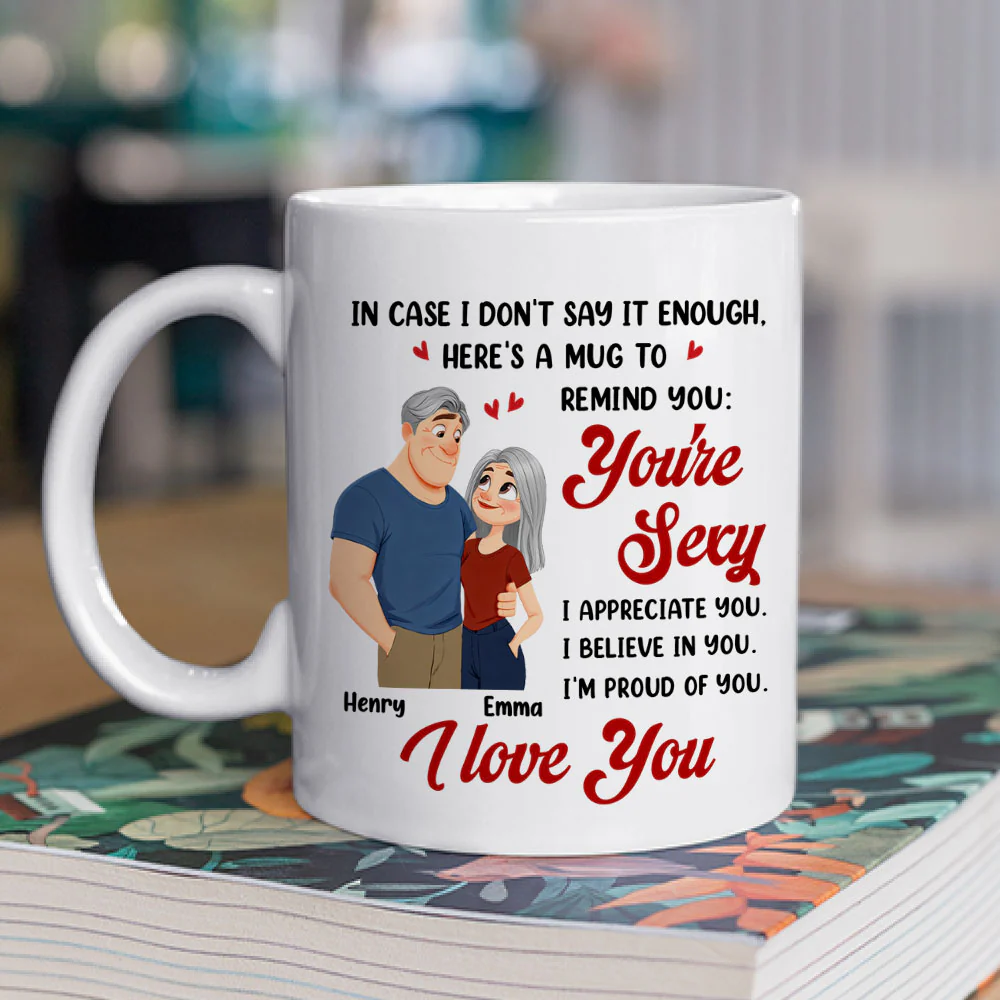 Proud Of You - Personalized Custom Coffee Mug - Image 2
