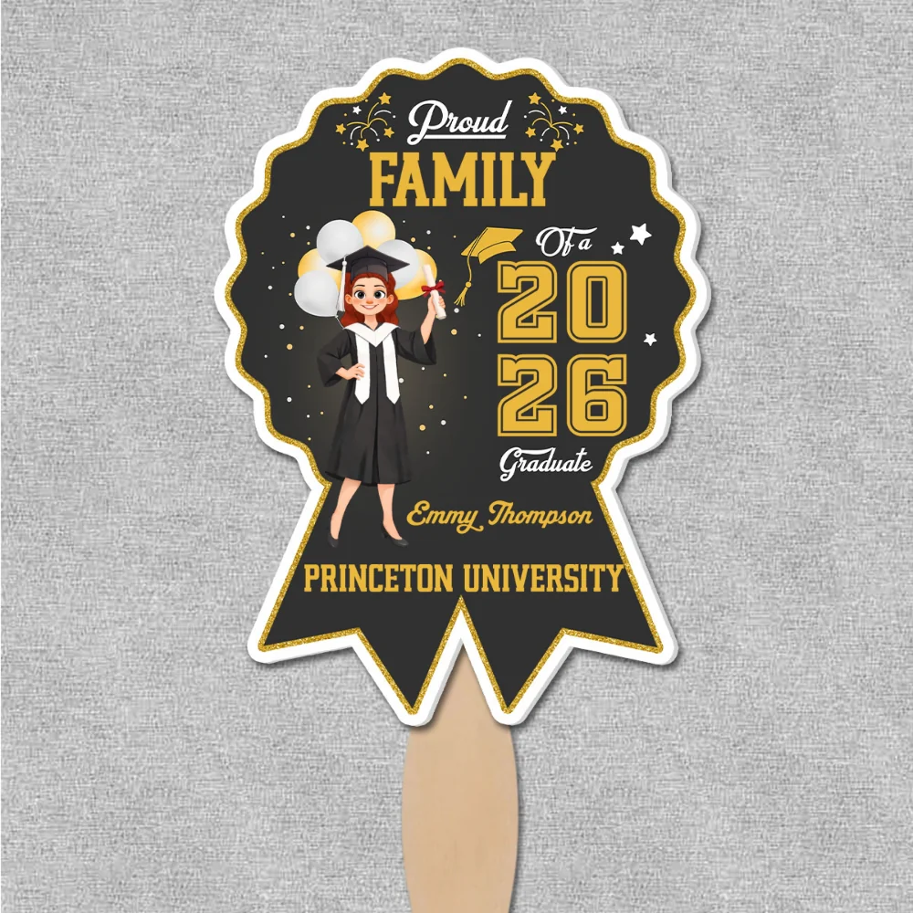 Proud Of You - Personalized Custom Hand Fan - Image 5