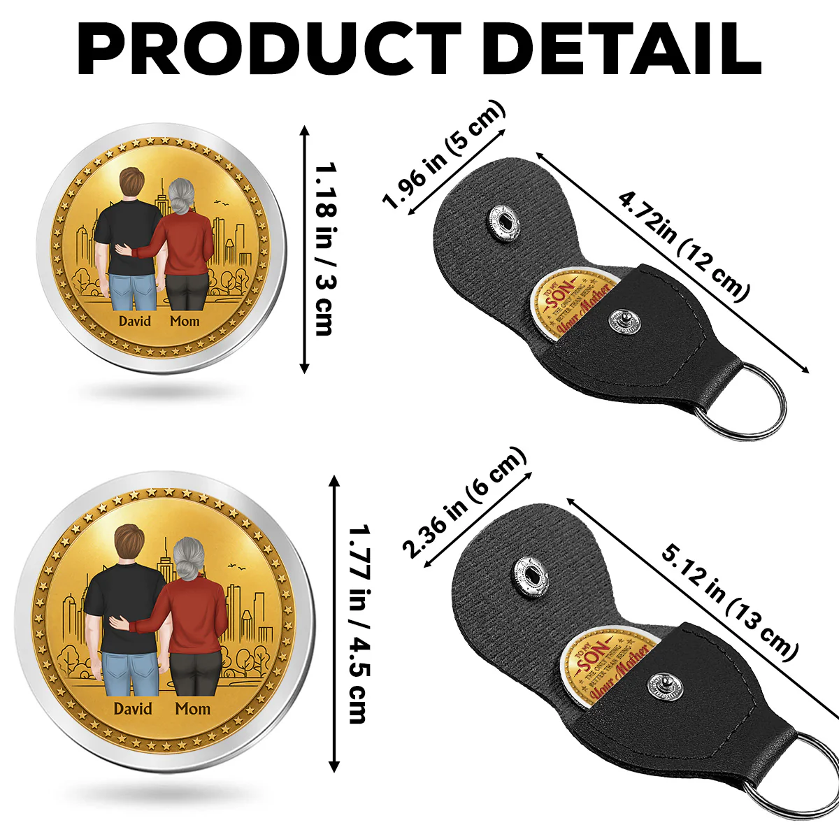 Proud Of You - Personalized Custom Pocket Hug - Image 5