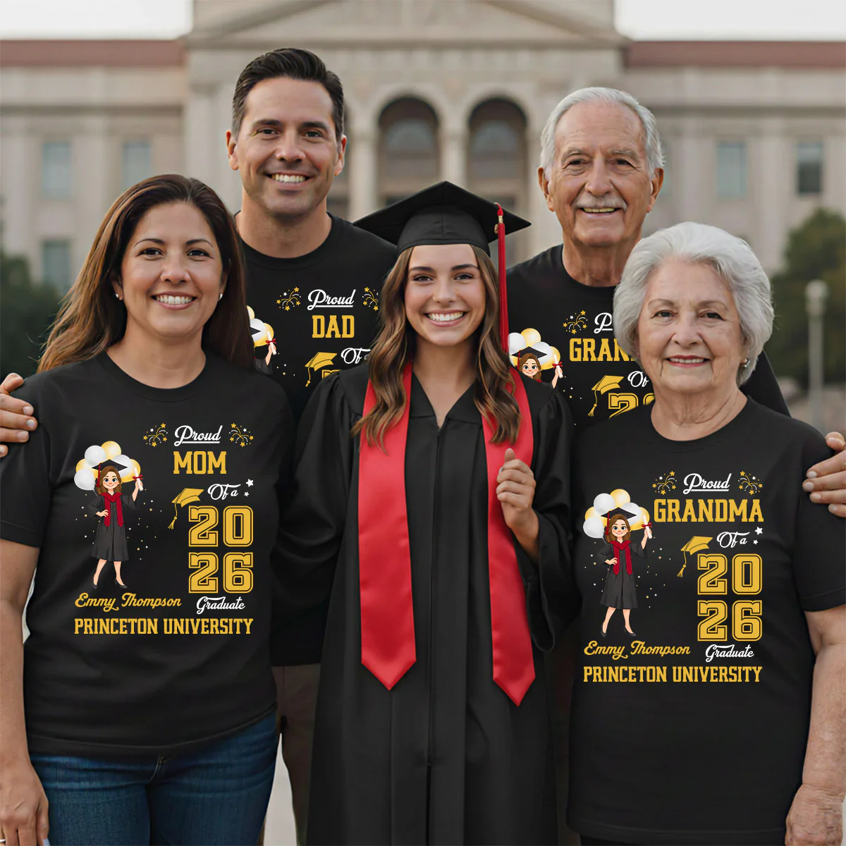 Proud Of You - Personalized Custom Shirt