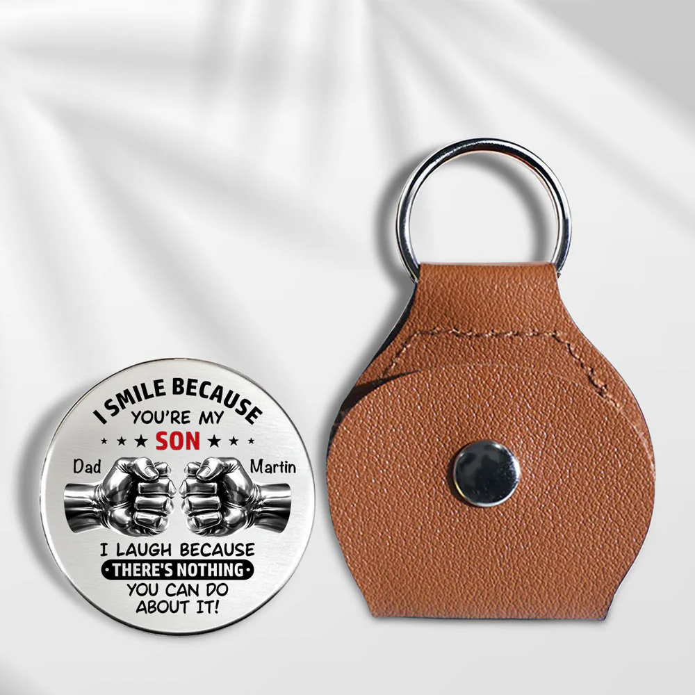 Proud Of You Son - Personalized Custom Pocket Hug