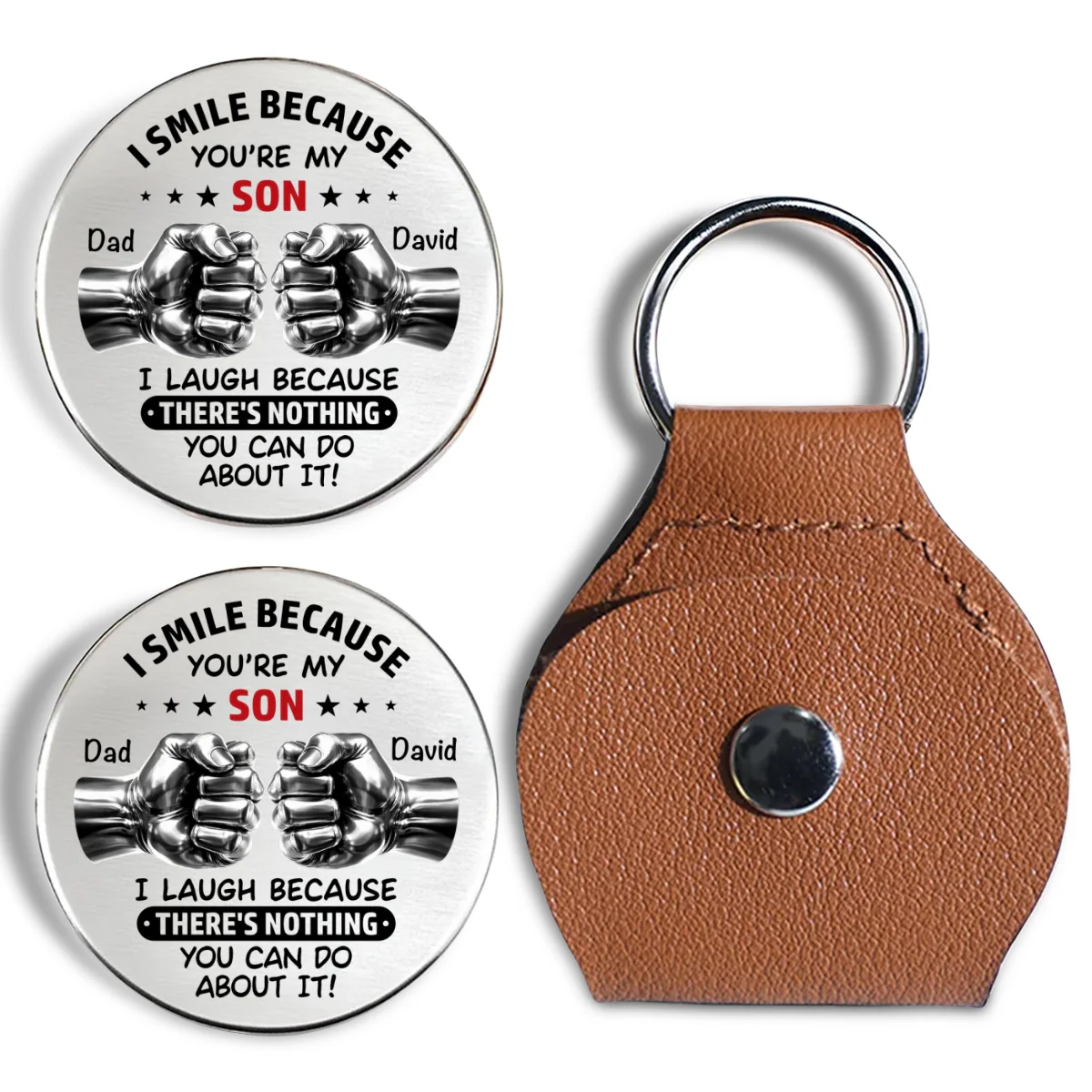 Proud Of You Son - Personalized Custom Pocket Hug - Image 6