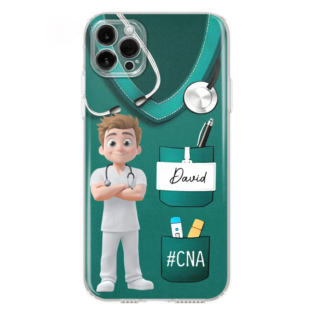 Proud To Be A Nurse - Personalized Custom Phone Case - Image 15