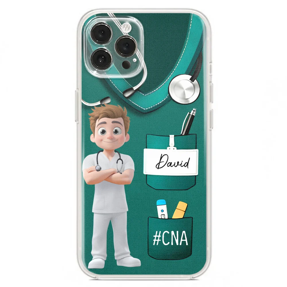 Proud To Be A Nurse - Personalized Custom Phone Case - Image 19