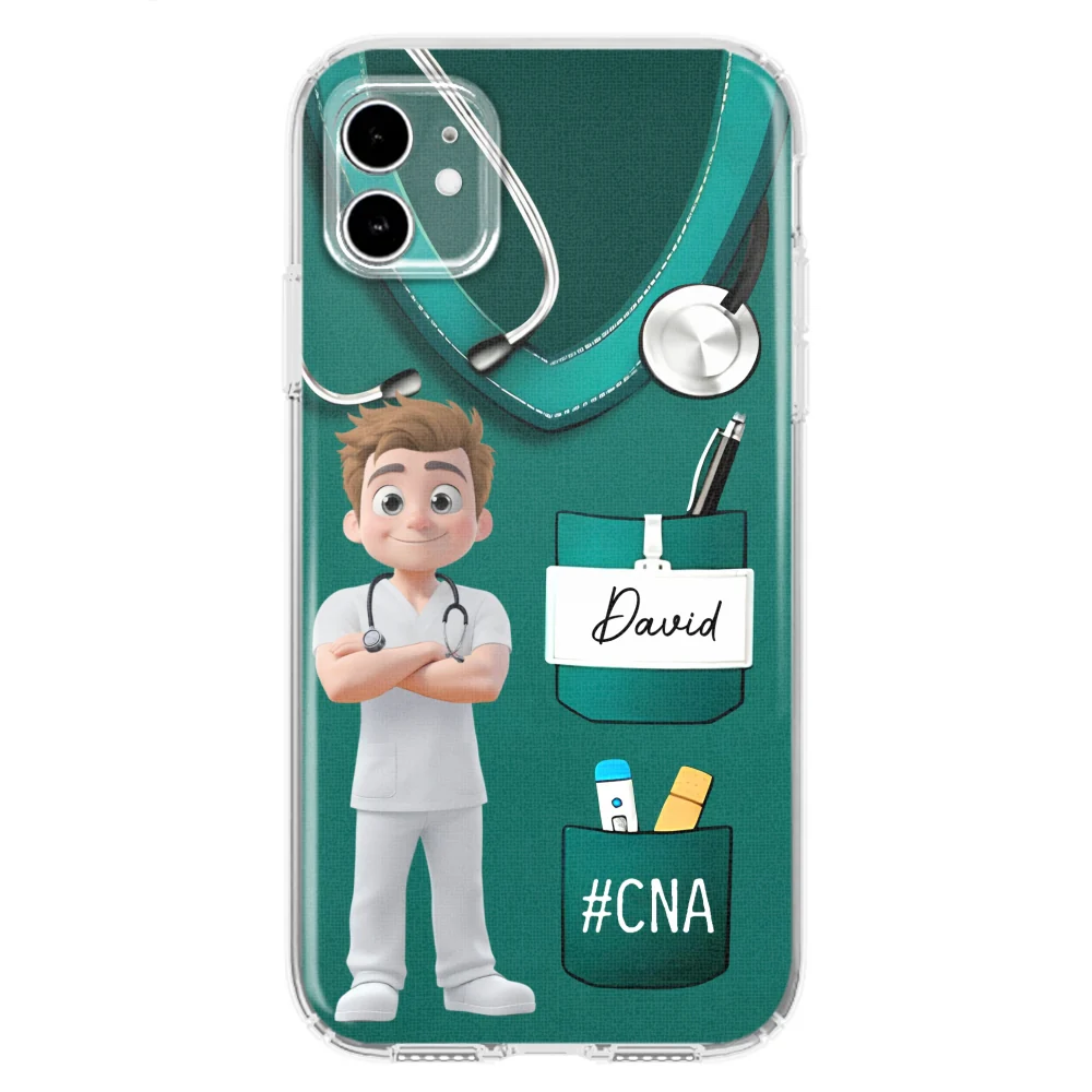 Proud To Be A Nurse - Personalized Custom Phone Case - Image 8