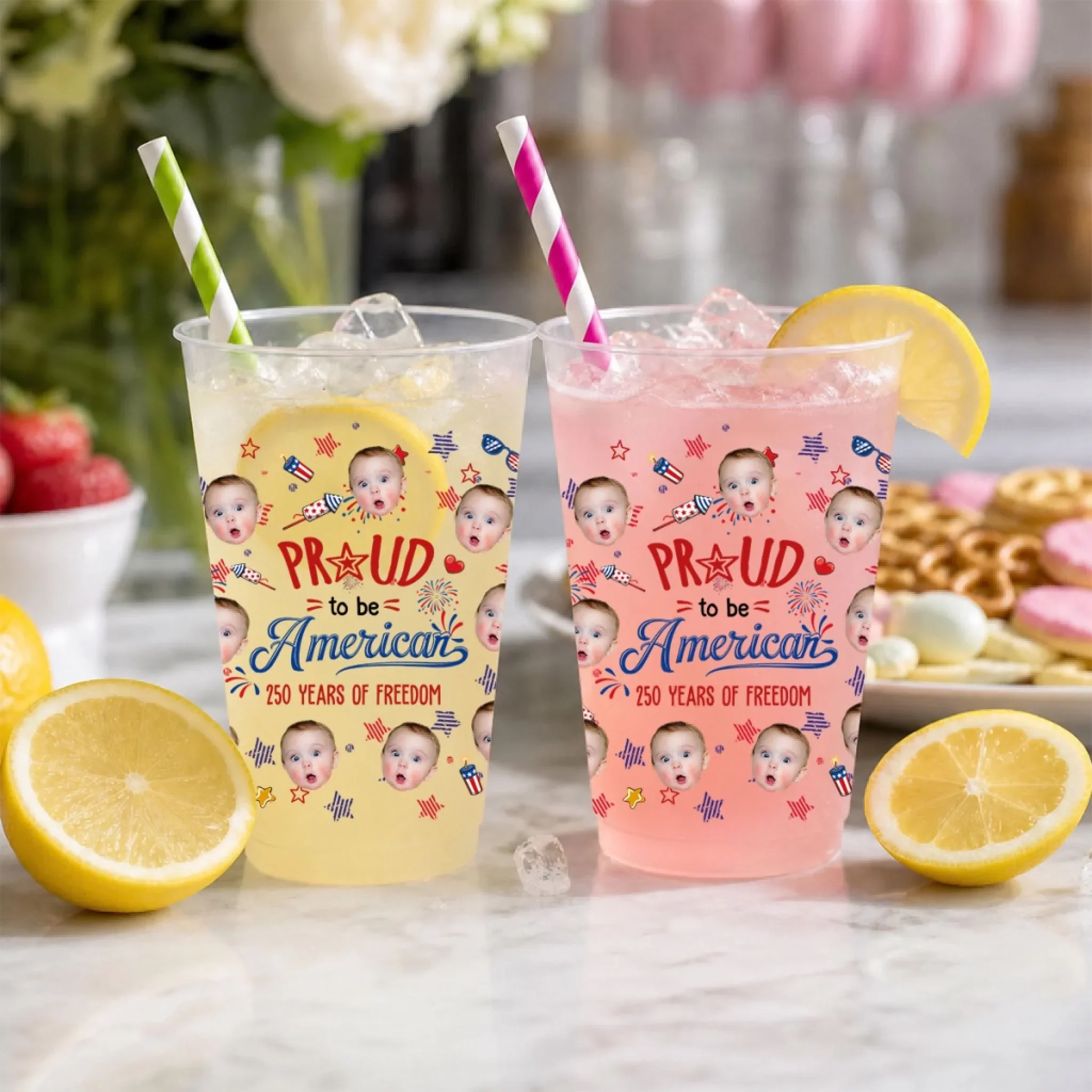 Proud To Be American - Personalized Custom Frosted Cup - Image 6