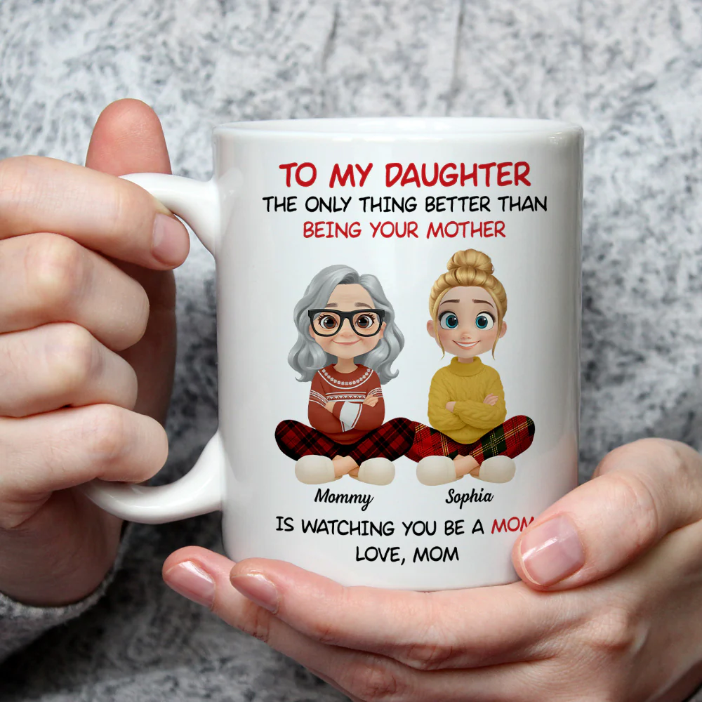 Proud To Watch You Grow - Personalized Custom Coffee Mug - Image 2