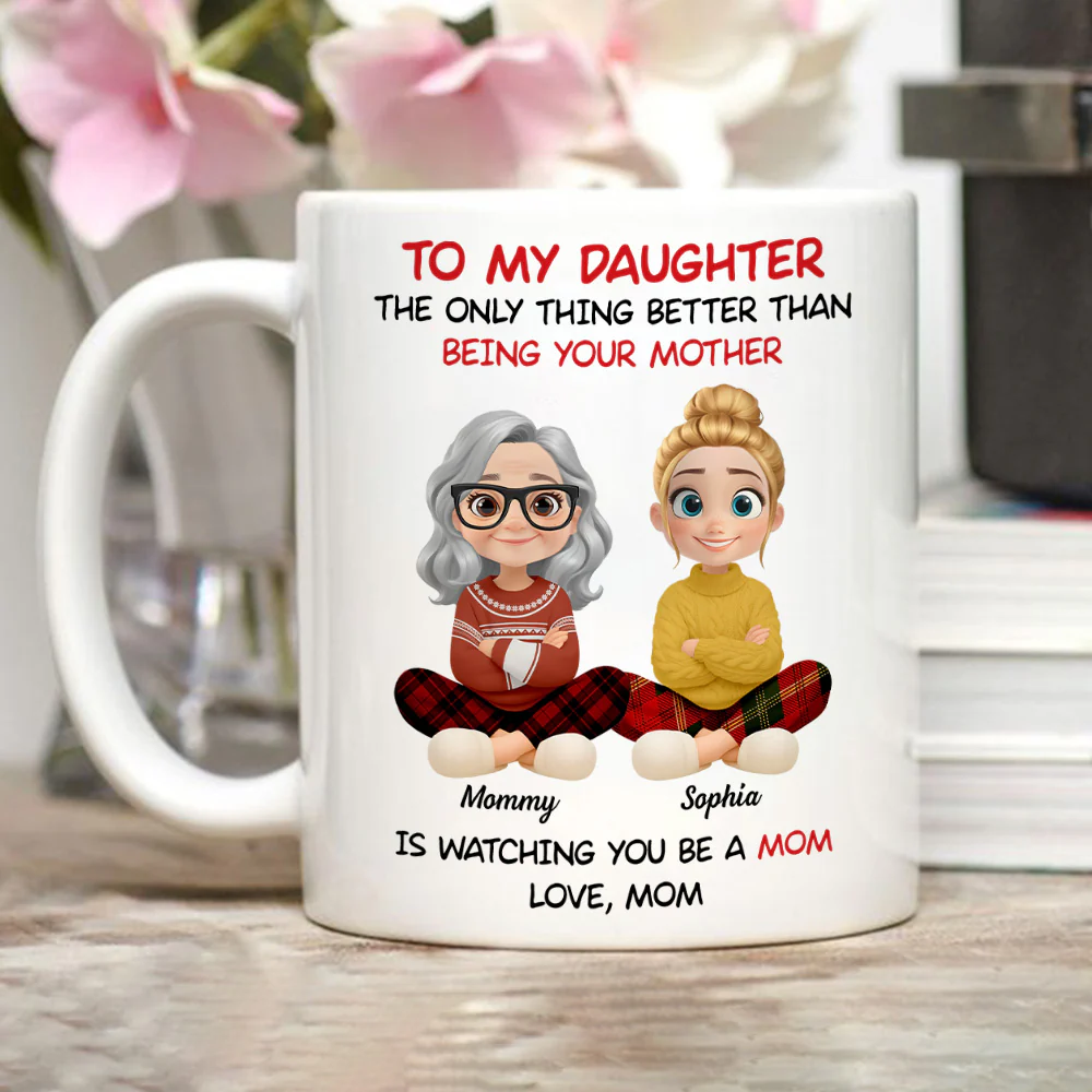 Proud To Watch You Grow - Personalized Custom Coffee Mug - Image 3