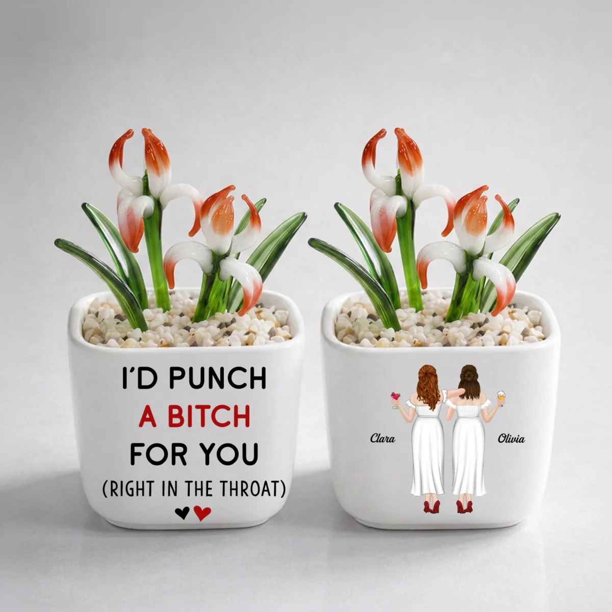 Punch For You - Personalized Custom Glass Birth Month Flower - Image 15