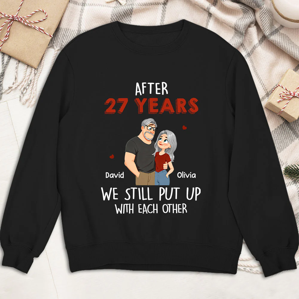 Put Up With - Personalized Custom Shirt - Image 5