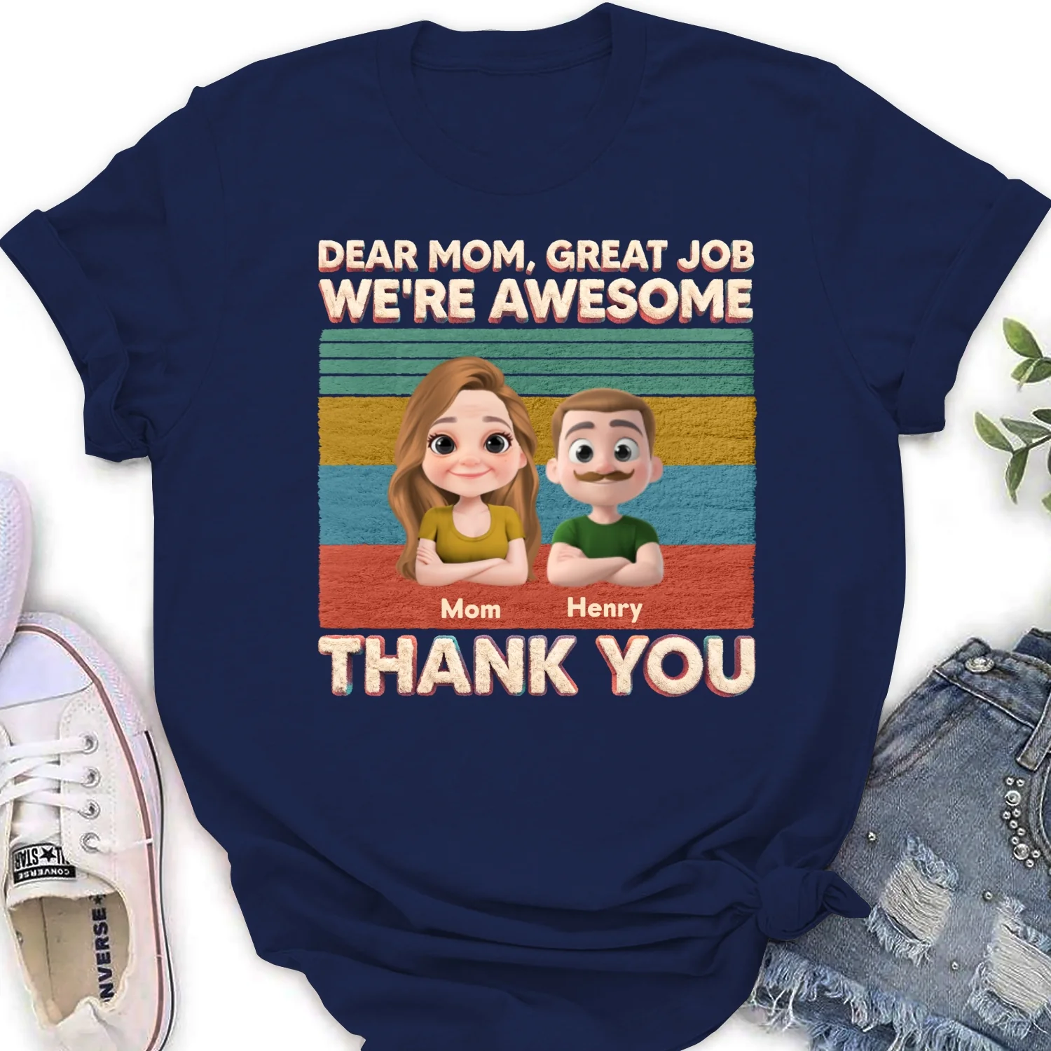 Raised With Love - Personalized Custom Shirt - Image 17