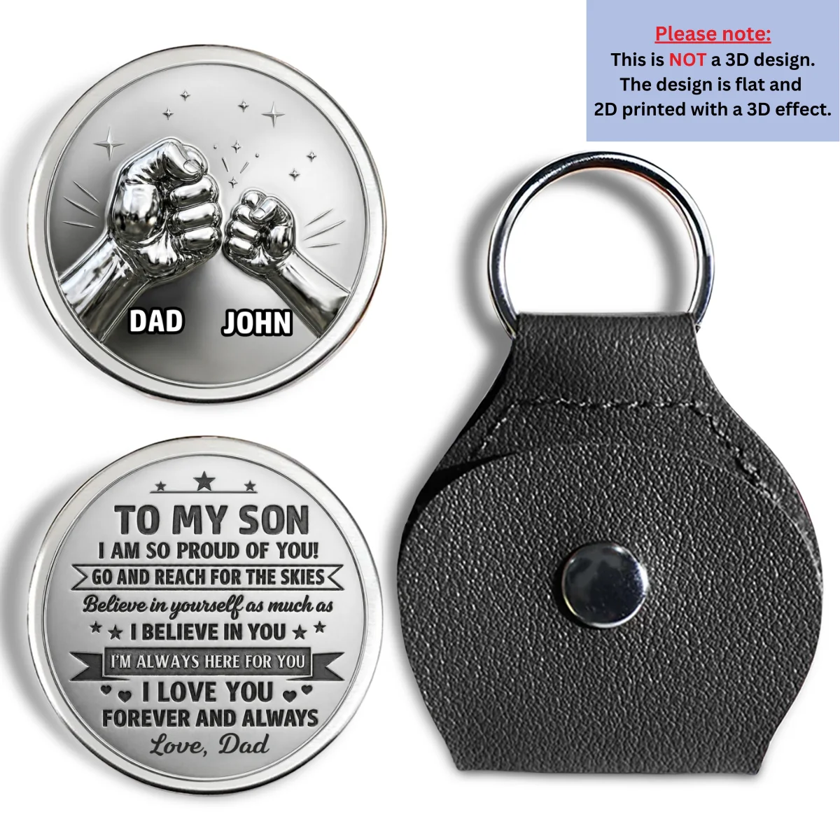 Reach For The Skies - Personalized Custom Pocket Hug - Image 8