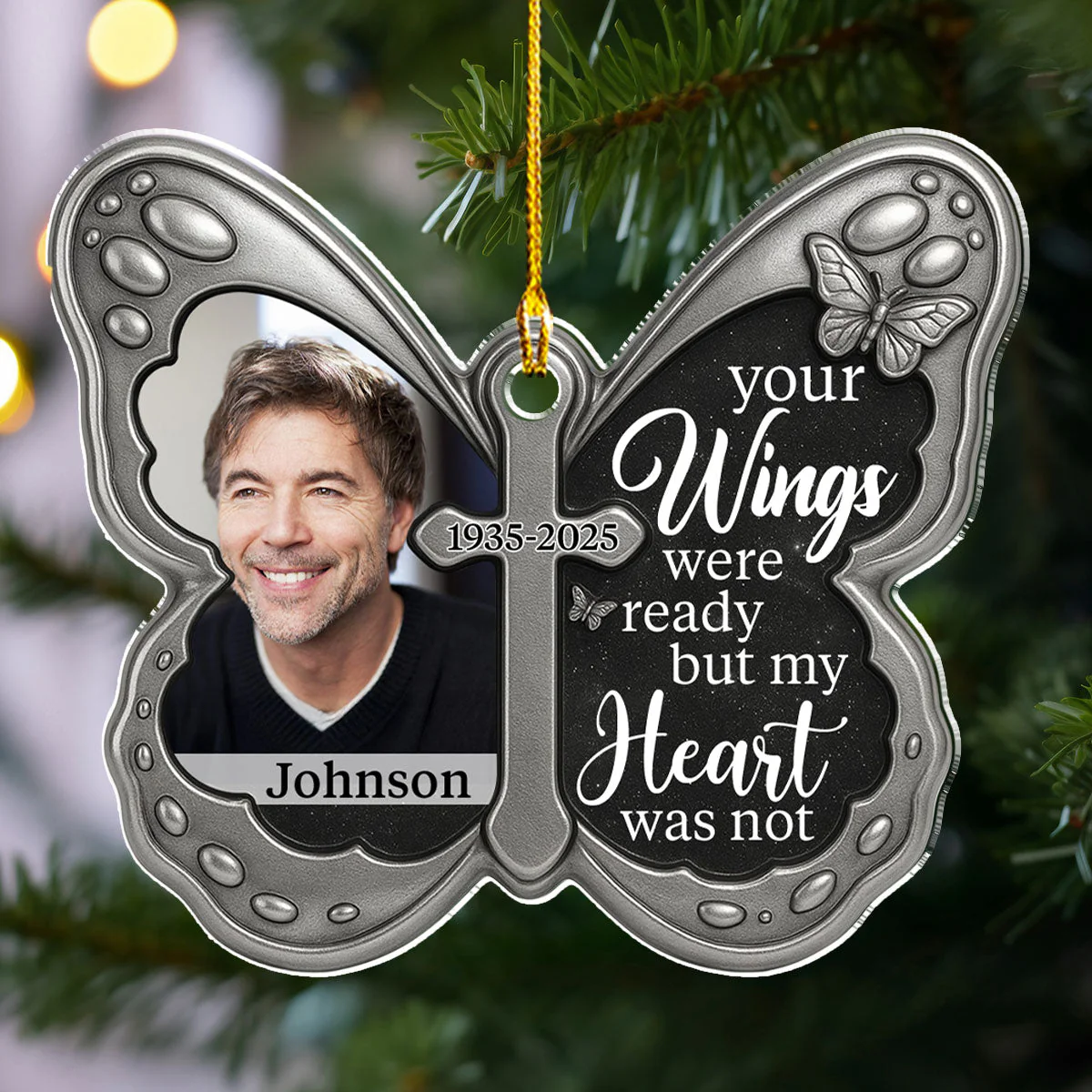 Ready - Personalized Custom Acrylic Ornament - Image 3