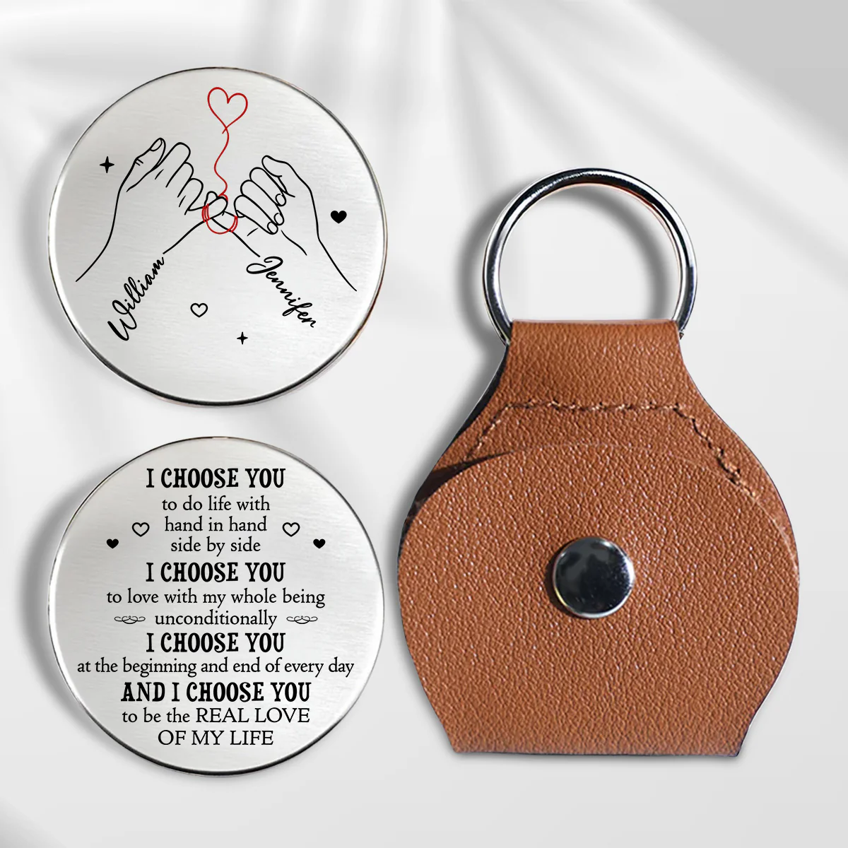 Real Love - Personalized Custom Pocket Hug