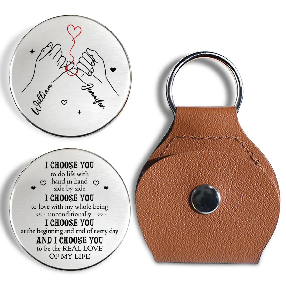 Real Love - Personalized Custom Pocket Hug - Image 6