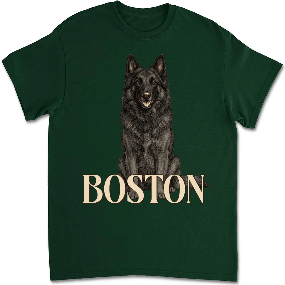 Realistic Dog Dad - Personalized Custom Shirt - Image 10