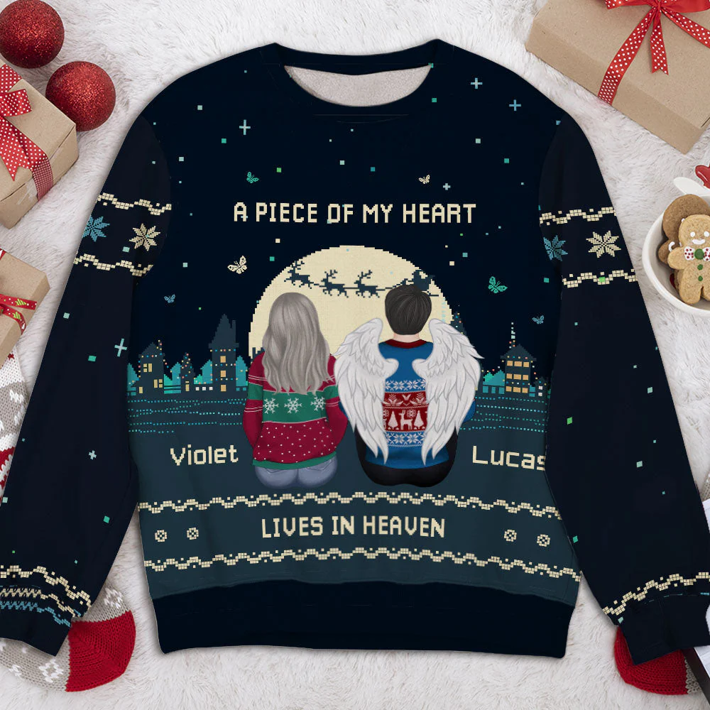 Remembrance - Personalized Custom All-Over-Print Sweatshirt - Image 3
