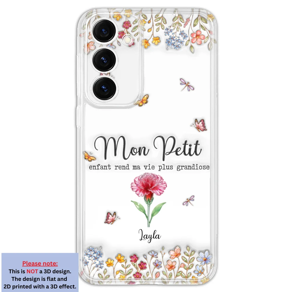 Rendez la vie plus merveilleuse avec de charmants enfants – Coque de téléphone personnalisée avec effet 3D gonflé - Image 35