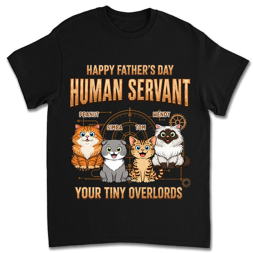 Retro Cartoon Cat - Personalized Custom Shirt