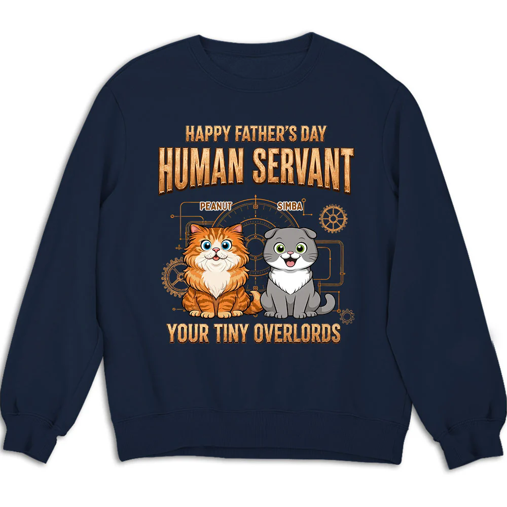 Retro Cartoon Cat - Personalized Custom Shirt - Image 4