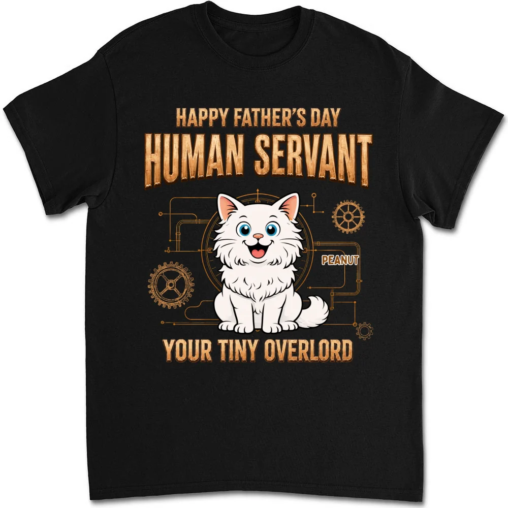Retro Cartoon Cat - Personalized Custom Shirt - Image 6