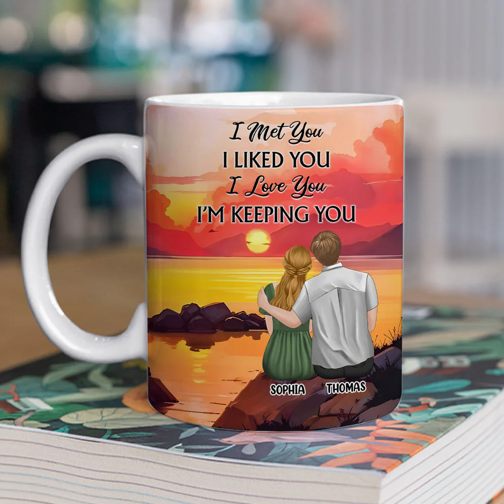 Romantic - Personalized Custom Coffee Mug - Image 2