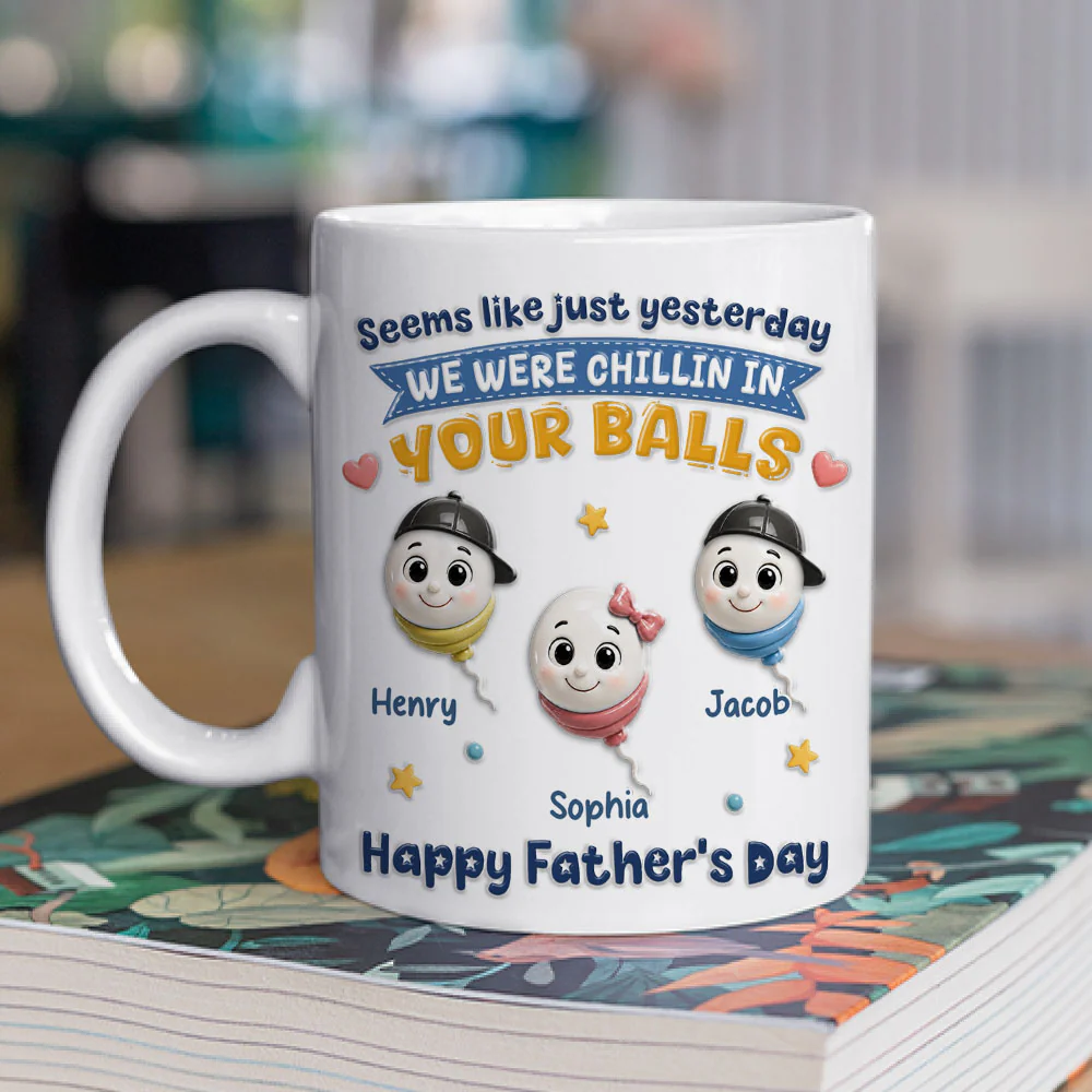 Seems Like Just Yesterday - Personalized Custom 3D Effect Mug - Image 2