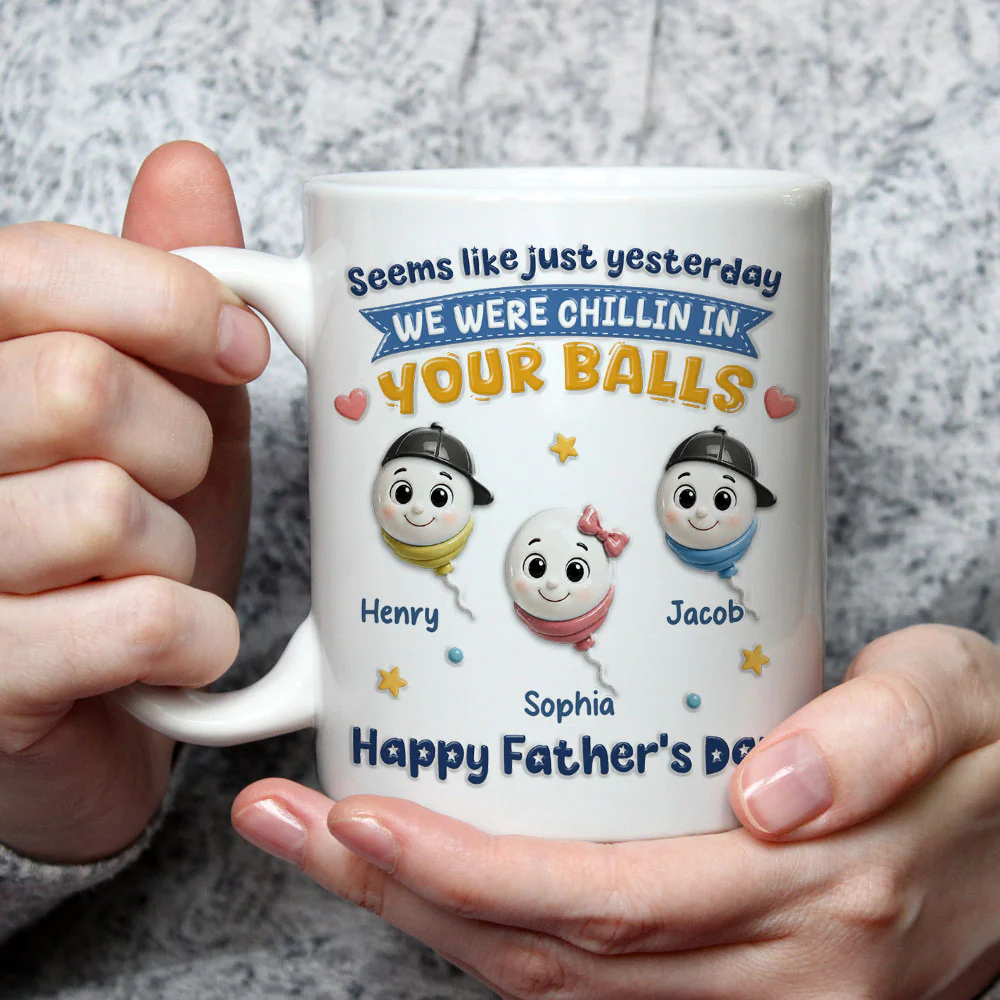 Seems Like Just Yesterday - Personalized Custom 3D Effect Mug - Image 3