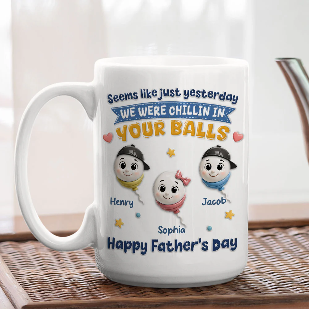 Seems Like Just Yesterday - Personalized Custom 3D Effect Mug - Image 4