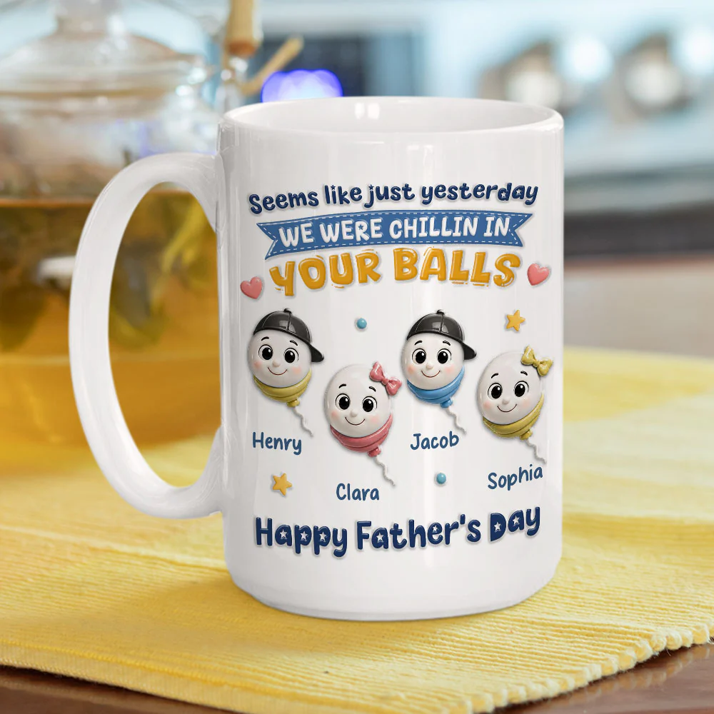 Seems Like Just Yesterday - Personalized Custom 3D Effect Mug - Image 5