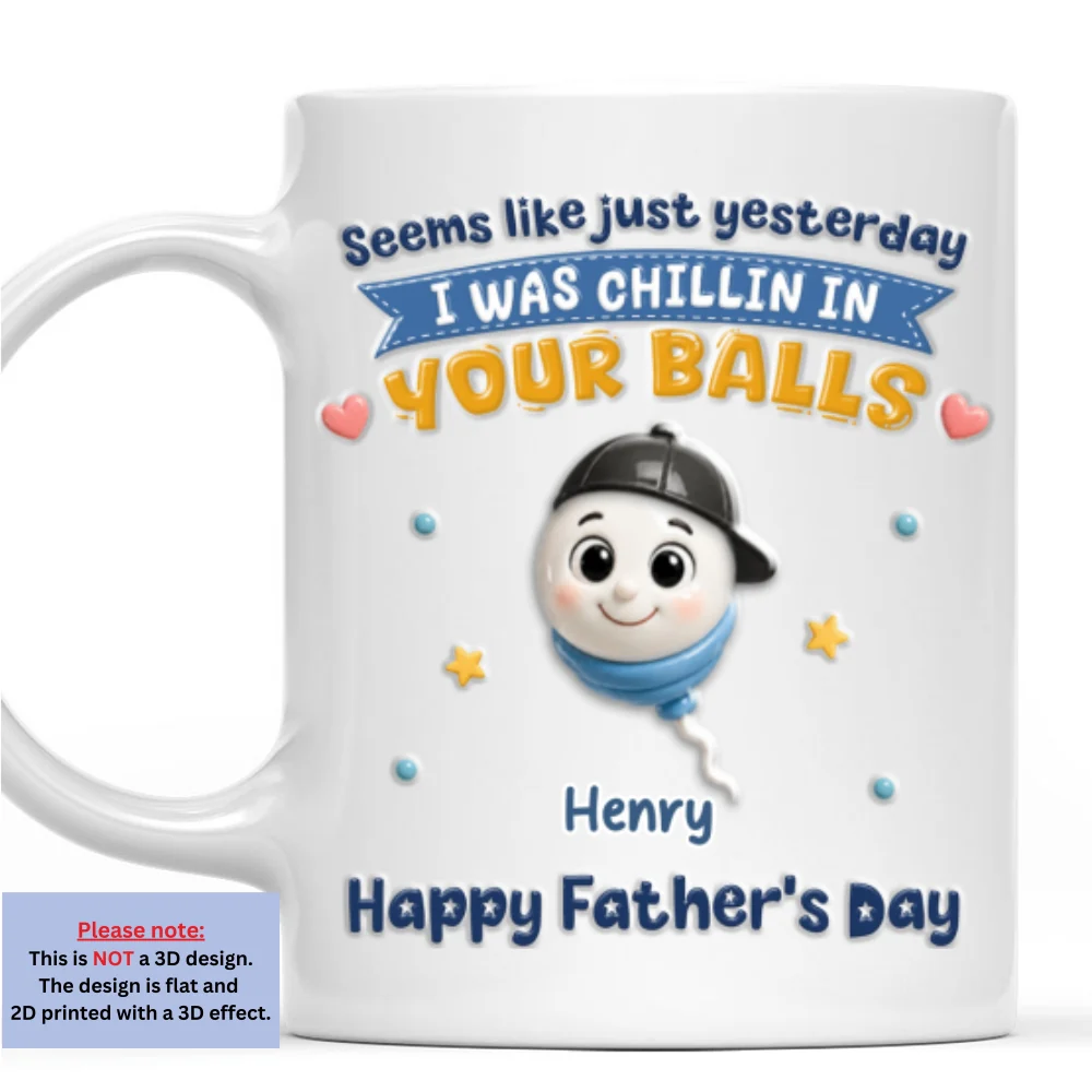 Seems Like Just Yesterday - Personalized Custom 3D Effect Mug - Image 6