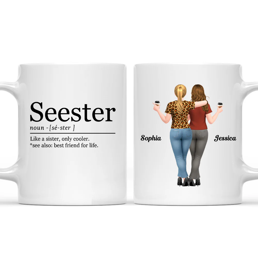 Seester - Personalized Custom Coffee Mug