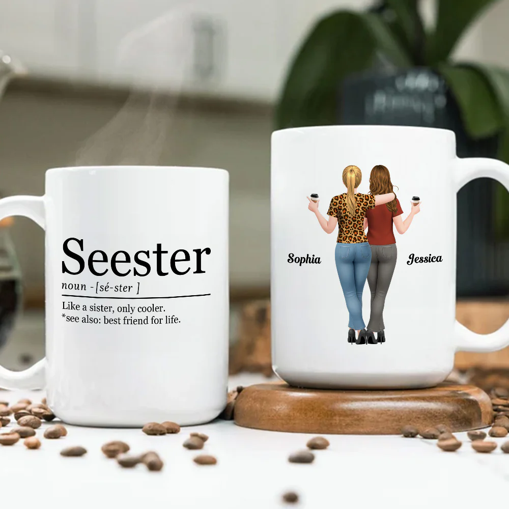 Seester - Personalized Custom Coffee Mug - Image 5