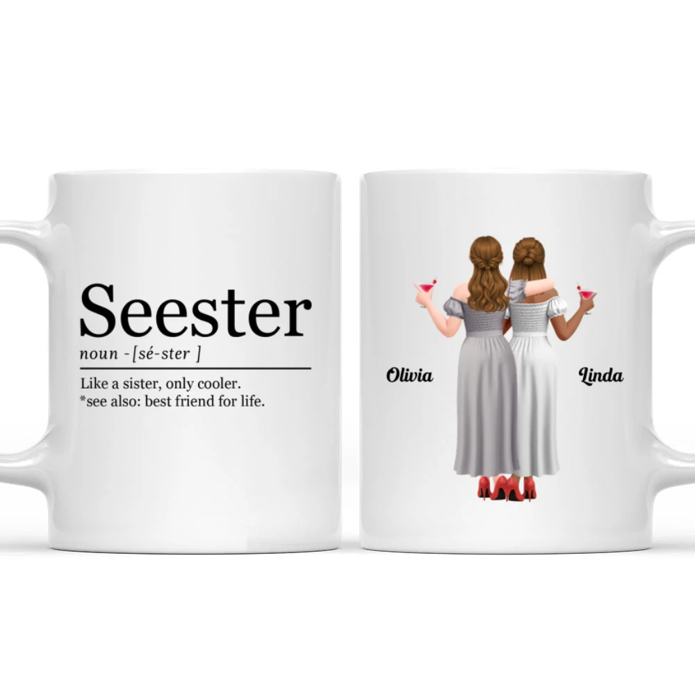 Seester - Personalized Custom Coffee Mug - Image 8