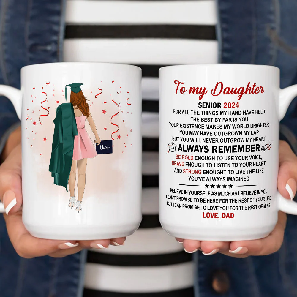 Senior 2024 - Personalized Custom Coffee Mug - Image 3