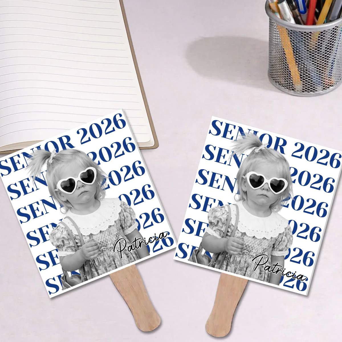 Senior Graduate - Personalized Custom Hand Fan - Image 3