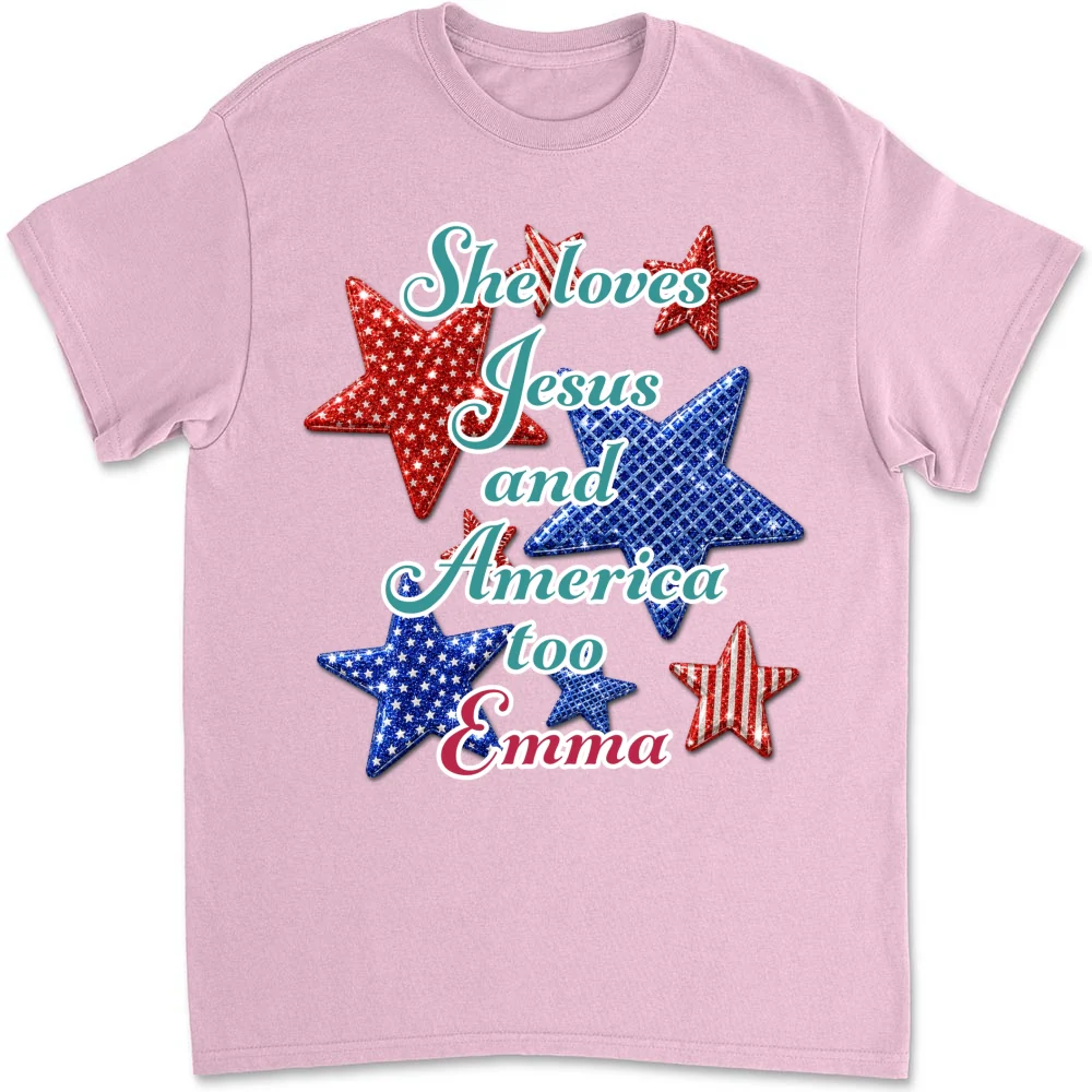 She Knows What She Loves - Personalized Custom 3D Effect Shirt - Image 10