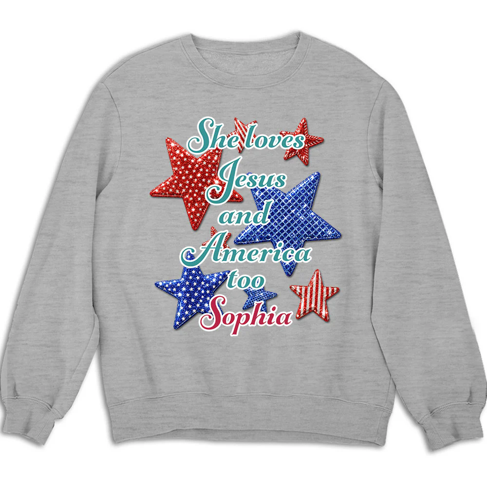 She Knows What She Loves - Personalized Custom 3D Effect Shirt - Image 4