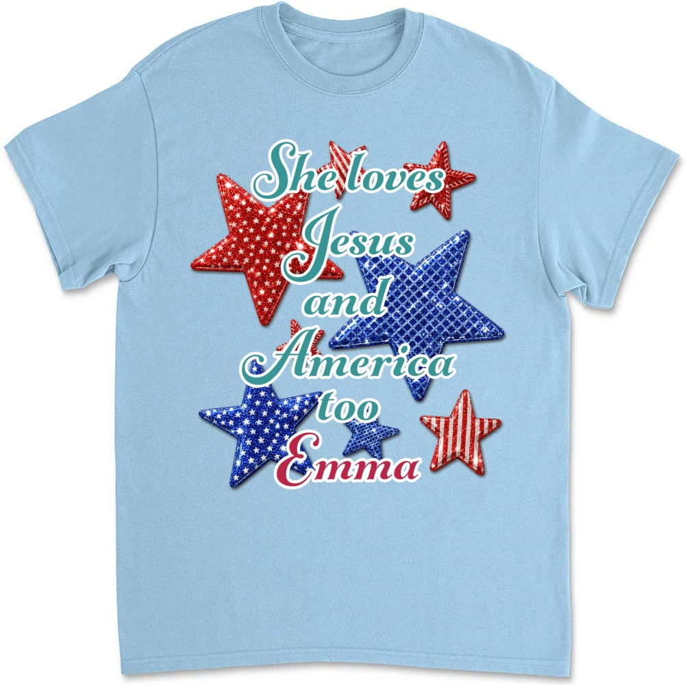 She Knows What She Loves - Personalized Custom 3D Effect Shirt - Image 9