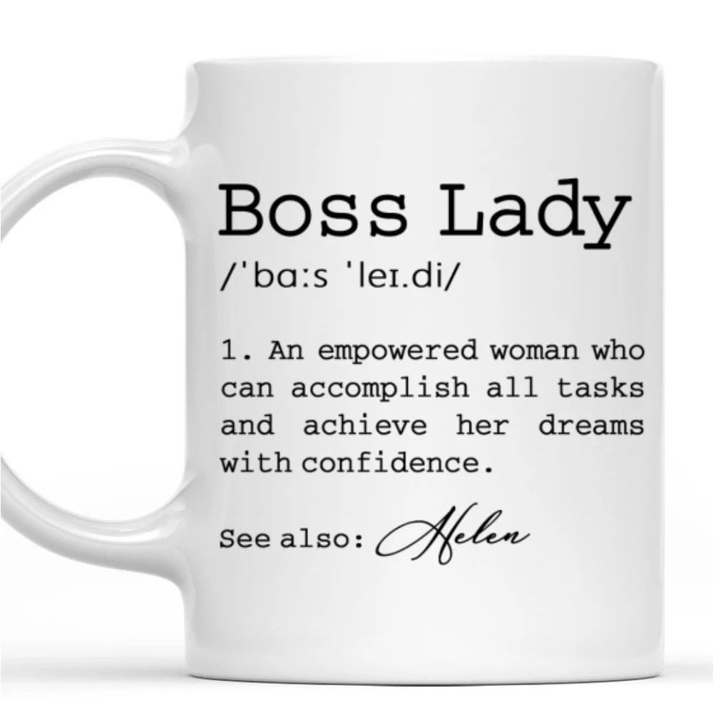She Turns Goals Into Gold - Personalized Custom Coffee Mug - Image 6