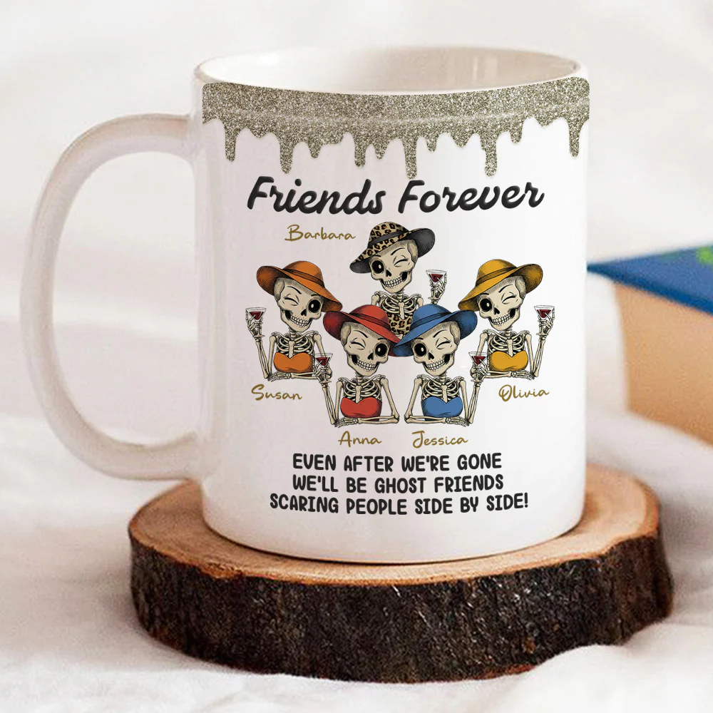 Side By Side - Personalized Custom Coffee Mug - Image 3