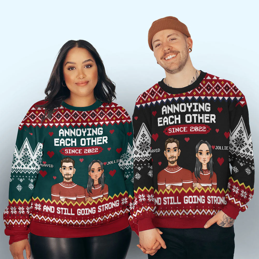 Since Year - Personalized Custom All-Over-Print Sweatshirt - Image 7