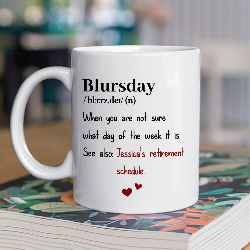 Skipped Mondays Forever And Ever - Personalized Custom Coffee Mug - Image 2