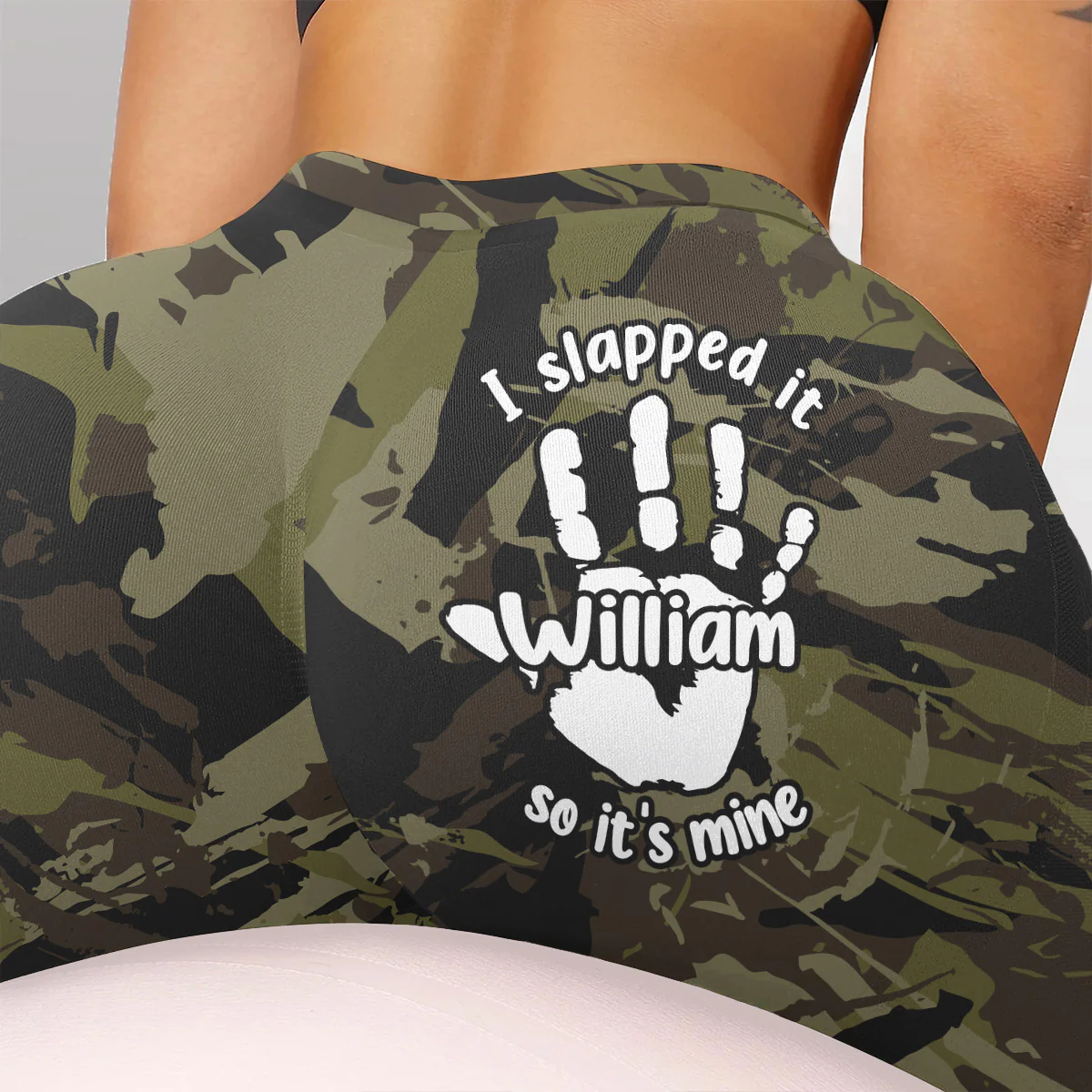 Slap It - Personalized Custom Leggings - Image 2
