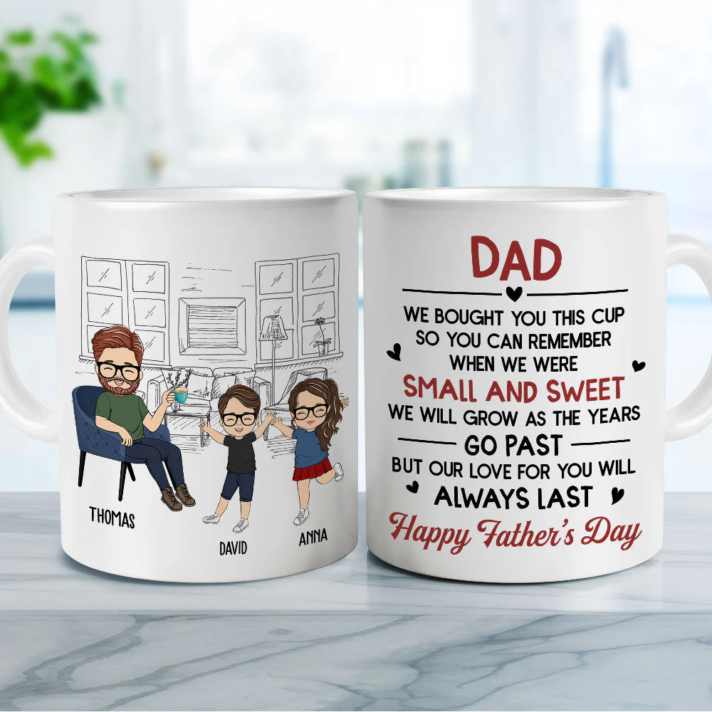 Small And Sweet - Personalized Custom Coffee Mug - Image 3