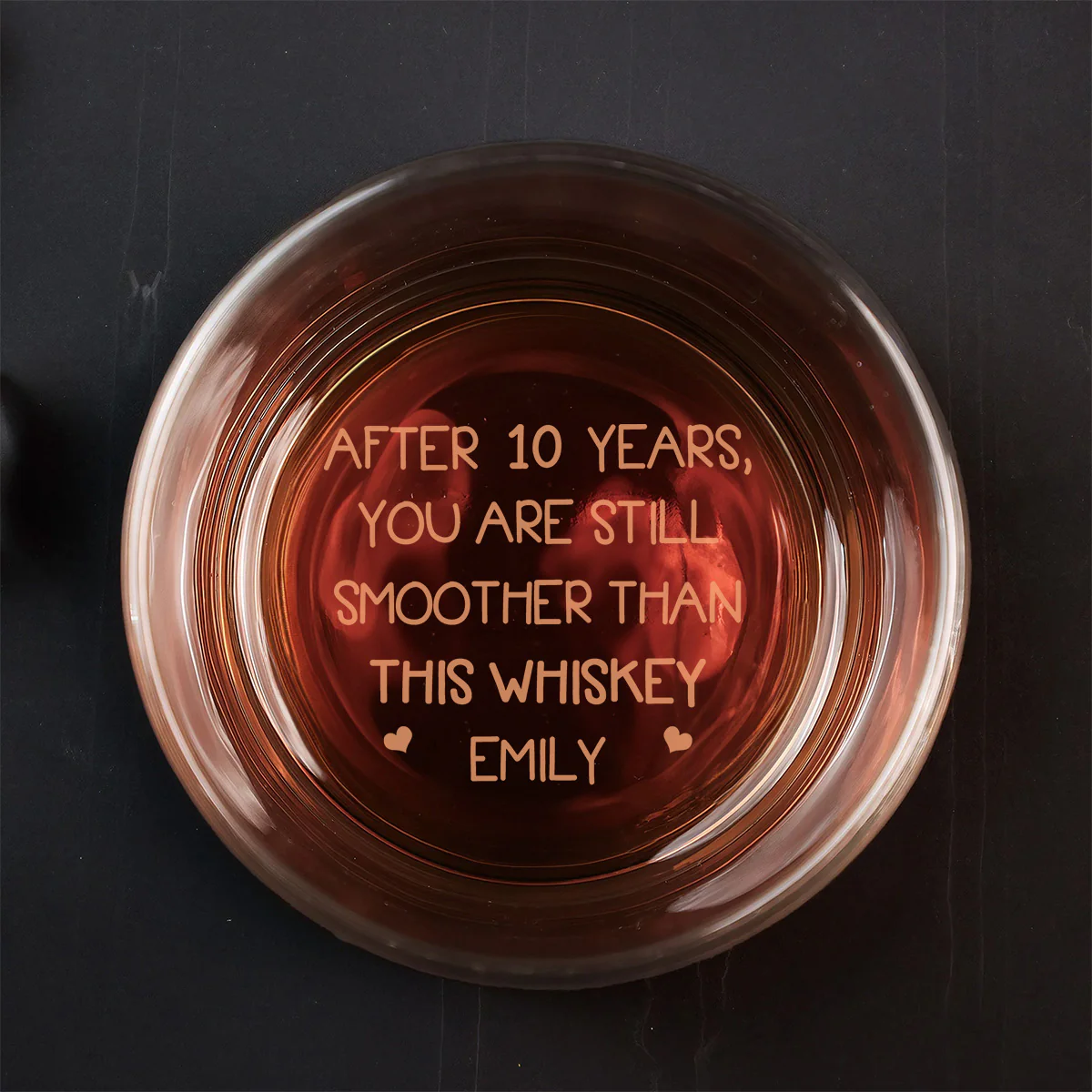 Smoother Than Whiskey - Personalized Custom Engraved Whiskey Glass - Image 2