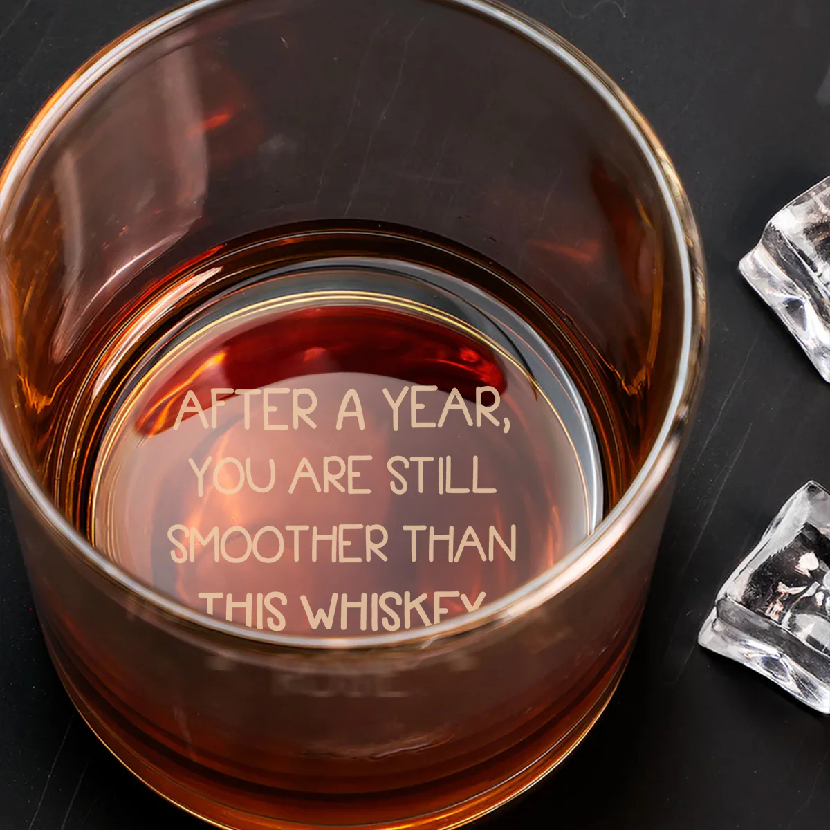 Smoother Than Whiskey - Personalized Custom Engraved Whiskey Glass - Image 3
